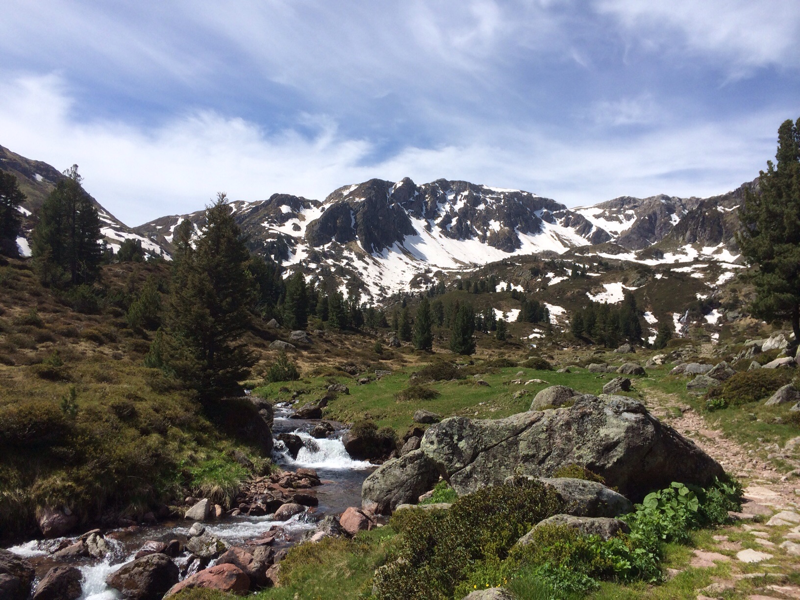 Das Schwarzstöckli von Ober Mürtschen gesehen